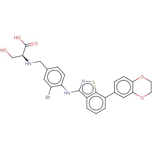 Chemical structure of BindingDB Monomer ID 50633713