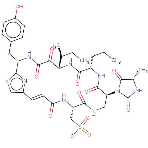 Chemical structure of BindingDB Monomer ID 50633734