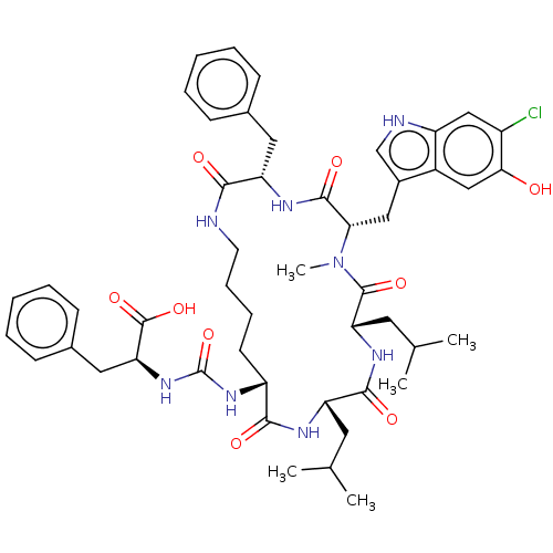 Chemical structure of BindingDB Monomer ID 50633739
