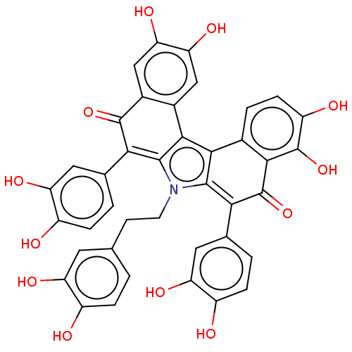 Chemical structure of BindingDB Monomer ID 50634021