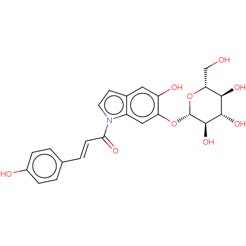 Chemical structure of BindingDB Monomer ID 50634029