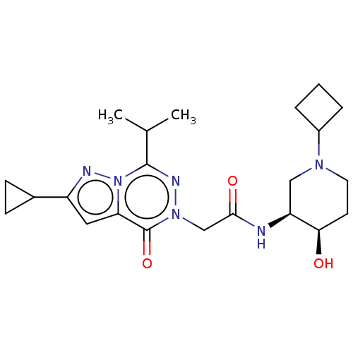 Chemical structure of BindingDB Monomer ID 50634205