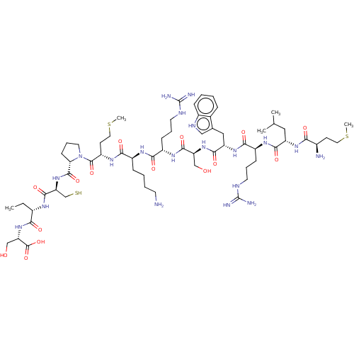 Chemical structure of BindingDB Monomer ID 50634317