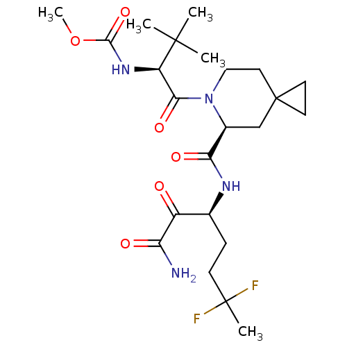 Chemical structure of BindingDB Monomer ID 50634386