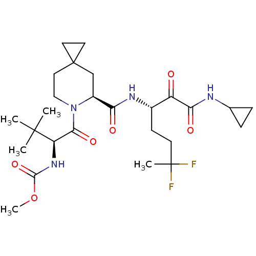 Chemical structure of BindingDB Monomer ID 50634388