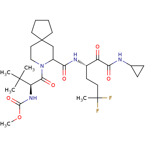 Chemical structure of BindingDB Monomer ID 50634389