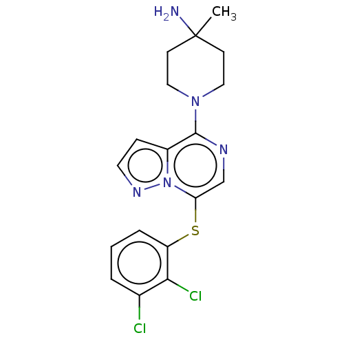 Chemical structure of BindingDB Monomer ID 50634593