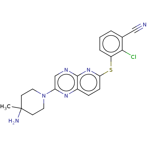 Chemical structure of BindingDB Monomer ID 50634600