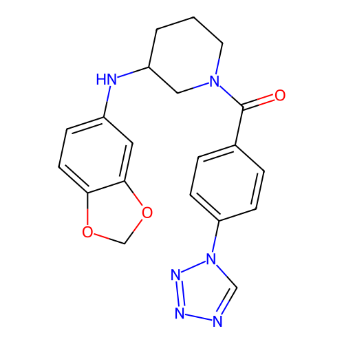 Chemical structure of BindingDB Monomer ID 50634641