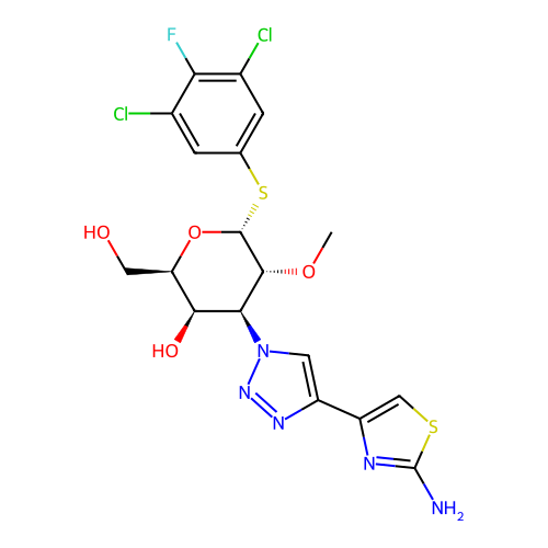 Chemical structure of BindingDB Monomer ID 50635330