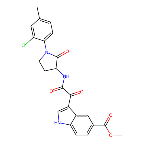 Chemical structure of BindingDB Monomer ID 50635704