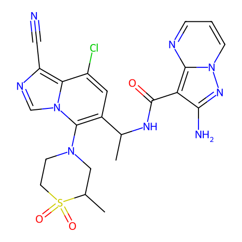Chemical structure of BindingDB Monomer ID 50635719