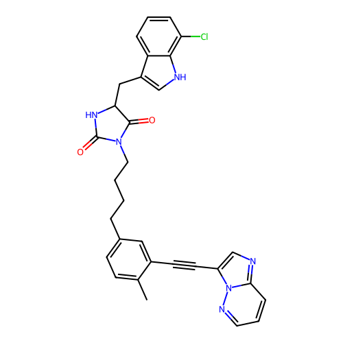 Chemical structure of BindingDB Monomer ID 50635877