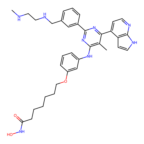 Chemical structure of BindingDB Monomer ID 50636219