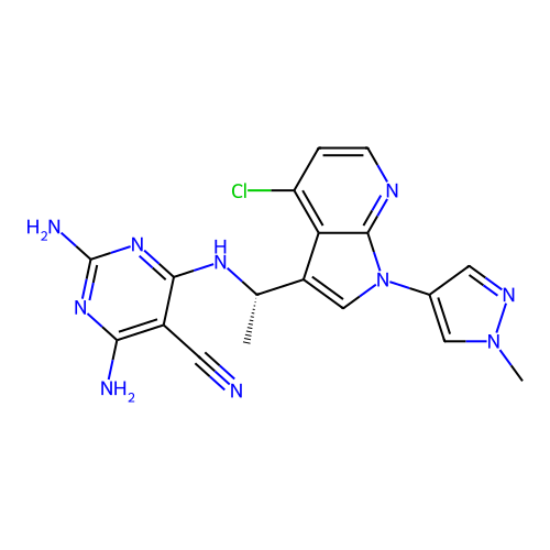 Chemical structure of BindingDB Monomer ID 50636801