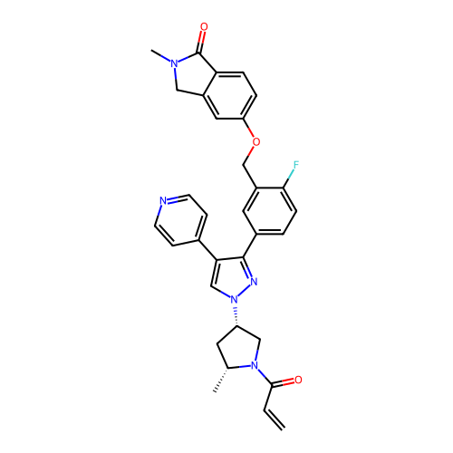 Chemical structure of BindingDB Monomer ID 50636833