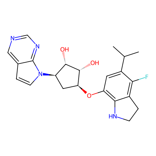 Chemical structure of BindingDB Monomer ID 50637562