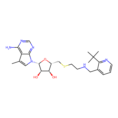 Chemical structure of BindingDB Monomer ID 50637563