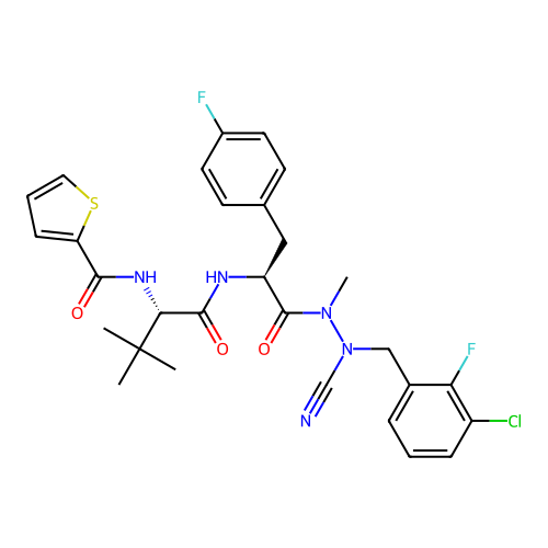 Chemical structure of BindingDB Monomer ID 50638207