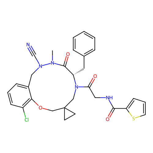 Chemical structure of BindingDB Monomer ID 50638218