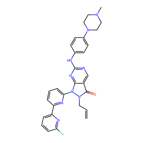 Chemical structure of BindingDB Monomer ID 50638436