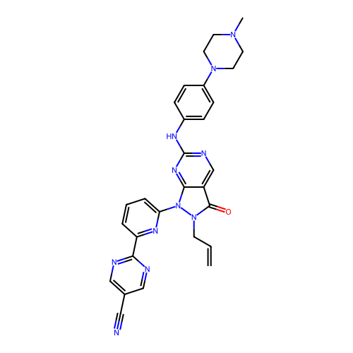Chemical structure of BindingDB Monomer ID 50638442