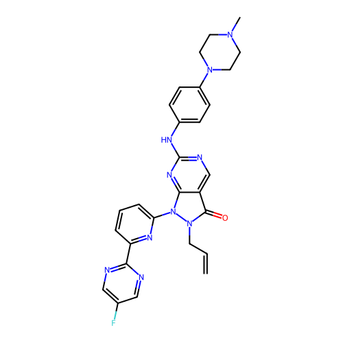 Chemical structure of BindingDB Monomer ID 50638444