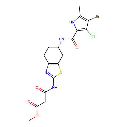 Chemical structure of BindingDB Monomer ID 50638587