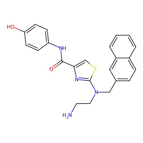 Chemical structure of BindingDB Monomer ID 50638821