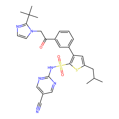 Chemical structure of BindingDB Monomer ID 50638860