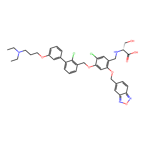Chemical structure of BindingDB Monomer ID 50639084