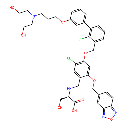 Chemical structure of BindingDB Monomer ID 50639085