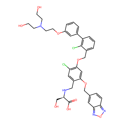 Chemical structure of BindingDB Monomer ID 50639087
