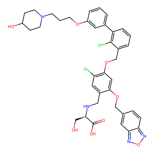 Chemical structure of BindingDB Monomer ID 50639089