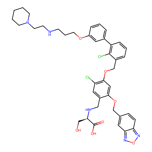 Chemical structure of BindingDB Monomer ID 50639091
