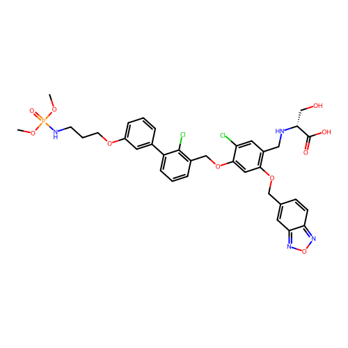 Chemical structure of BindingDB Monomer ID 50639093