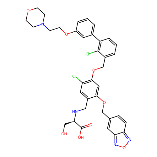 Chemical structure of BindingDB Monomer ID 50639094