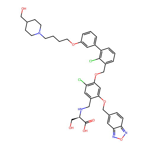Chemical structure of BindingDB Monomer ID 50639098