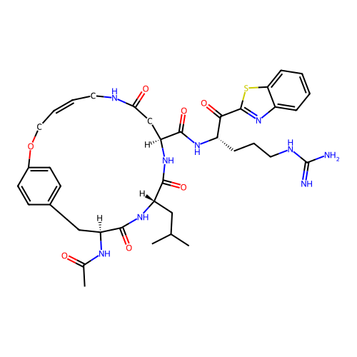 Chemical structure of BindingDB Monomer ID 50639172