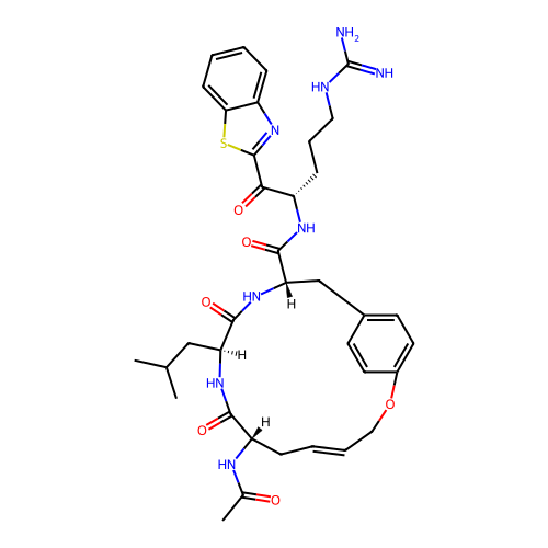 Chemical structure of BindingDB Monomer ID 50639174