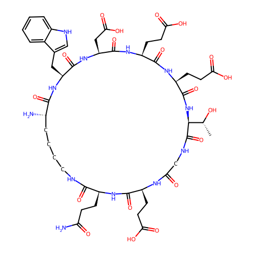 Chemical structure of BindingDB Monomer ID 50639196