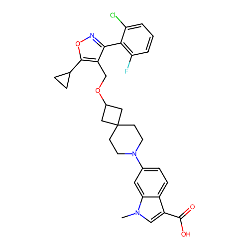 Chemical structure of BindingDB Monomer ID 50639287