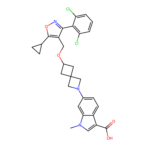 Chemical structure of BindingDB Monomer ID 50639289