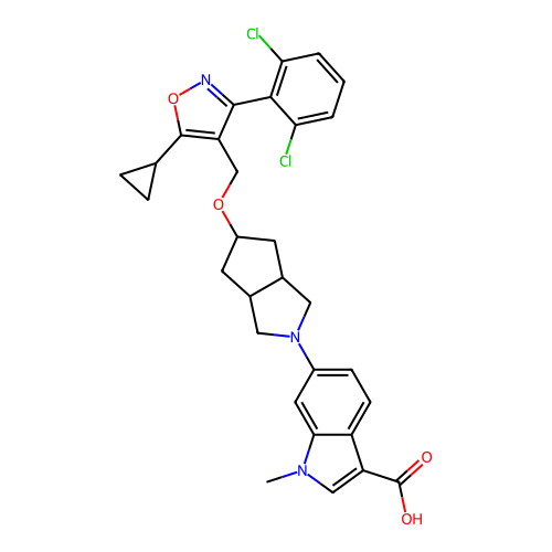 Chemical structure of BindingDB Monomer ID 50639292
