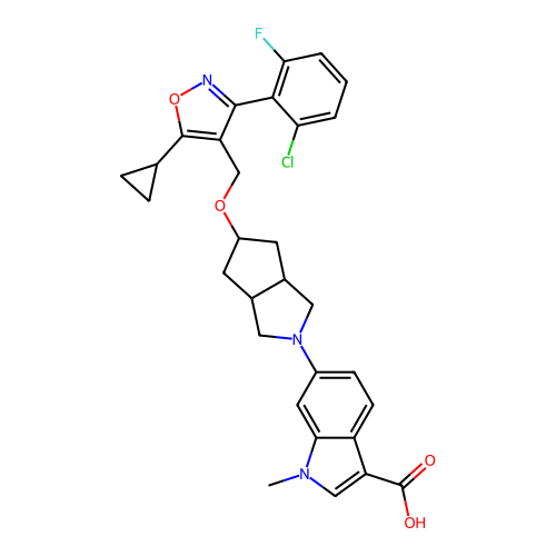 Chemical structure of BindingDB Monomer ID 50639293