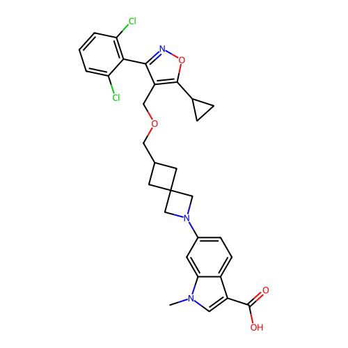 Chemical structure of BindingDB Monomer ID 50639298