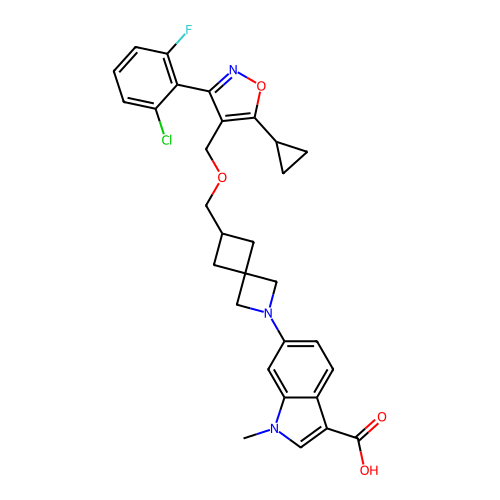 Chemical structure of BindingDB Monomer ID 50639299