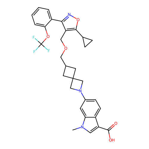 Chemical structure of BindingDB Monomer ID 50639300