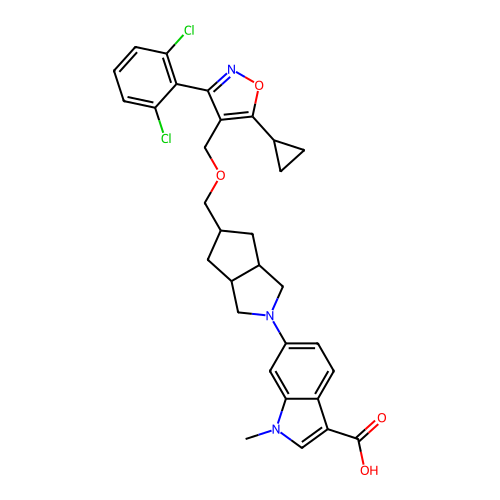 Chemical structure of BindingDB Monomer ID 50639301