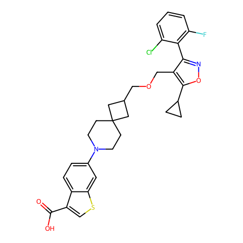 Chemical structure of BindingDB Monomer ID 50639316